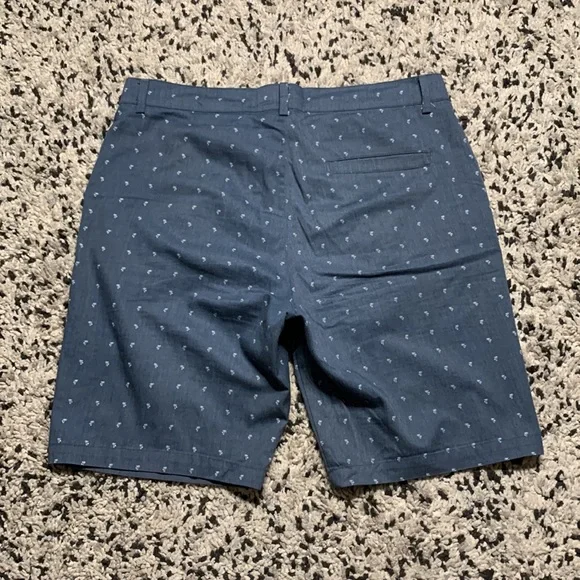 Public Record Men’s Blue Palm Tree Print Ligjtweight Shorts Size 32 - Picture 9 of 9
